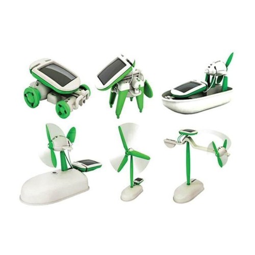 Kreativní solární robot KITS 6w1 (XB490)