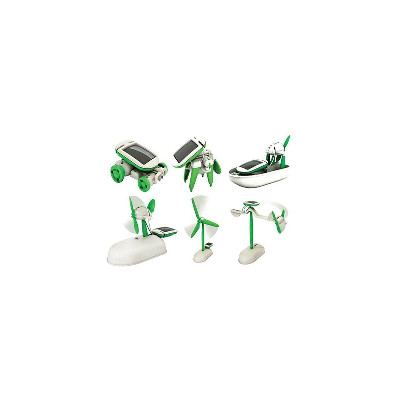 Kreativní solární robot KITS 6w1 (XB490)