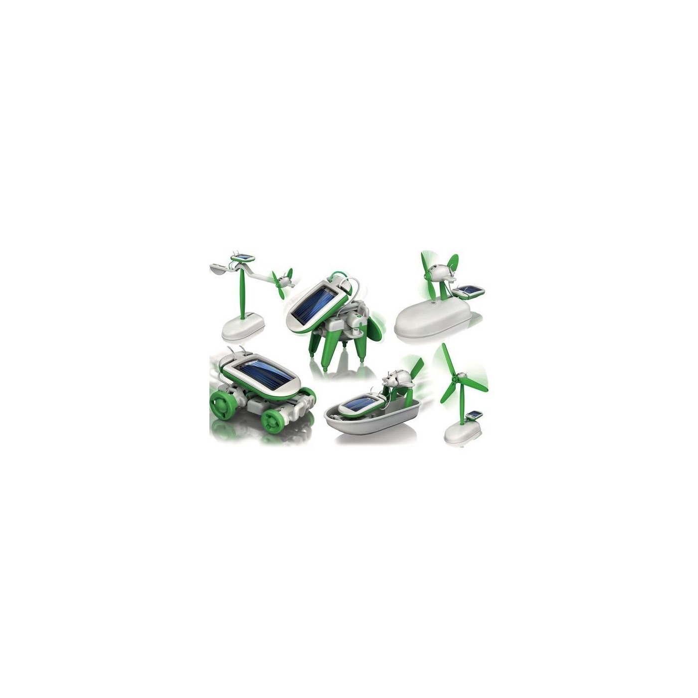 Kreativní solární robot KITS 6w1 (XB490)