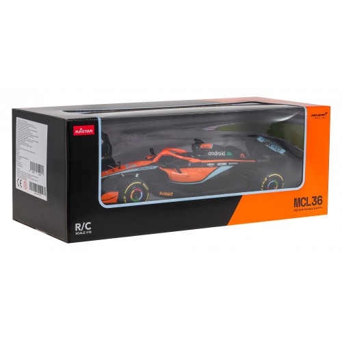 Závodní vůz R/C 1:18 McLaren F1 MCL36 Orange RASTAR