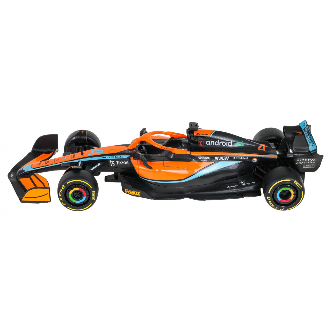 Závodní vůz R/C 1:18 McLaren F1 MCL36 Orange RASTAR