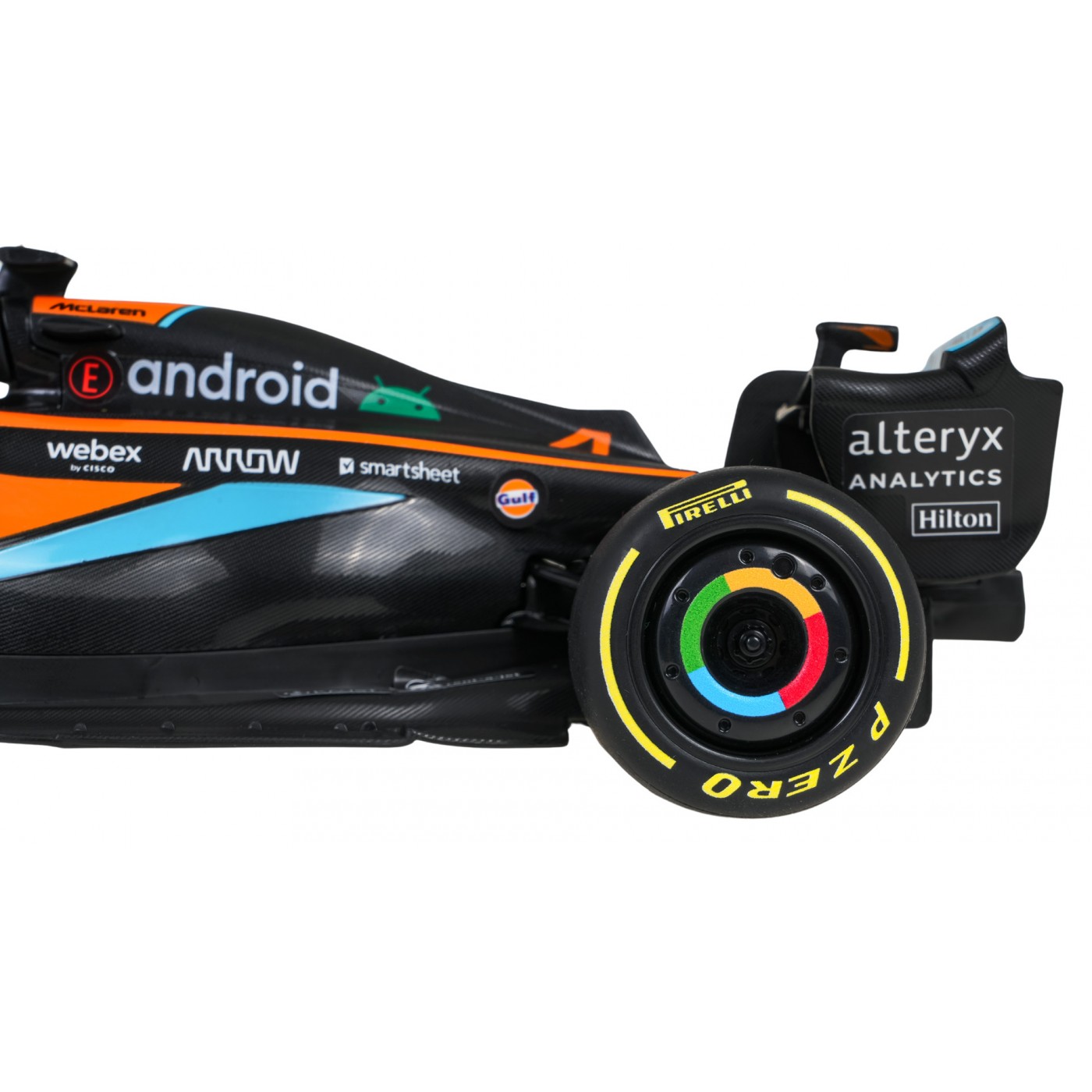 Závodní vůz R/C 1:18 McLaren F1 MCL36 Orange RASTAR