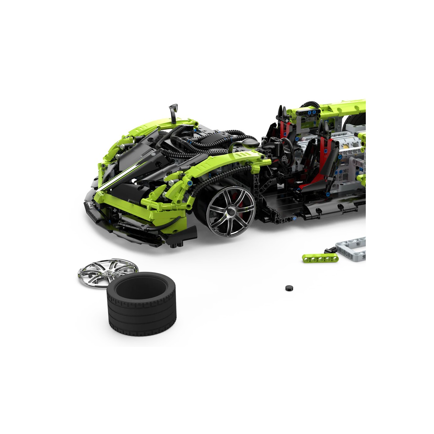 Auto 1:8 Pagani Huayra BC Blocks Green RASTAR