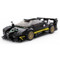Auto 1:28 Pagani Zonda R Blocks Black RASTAR