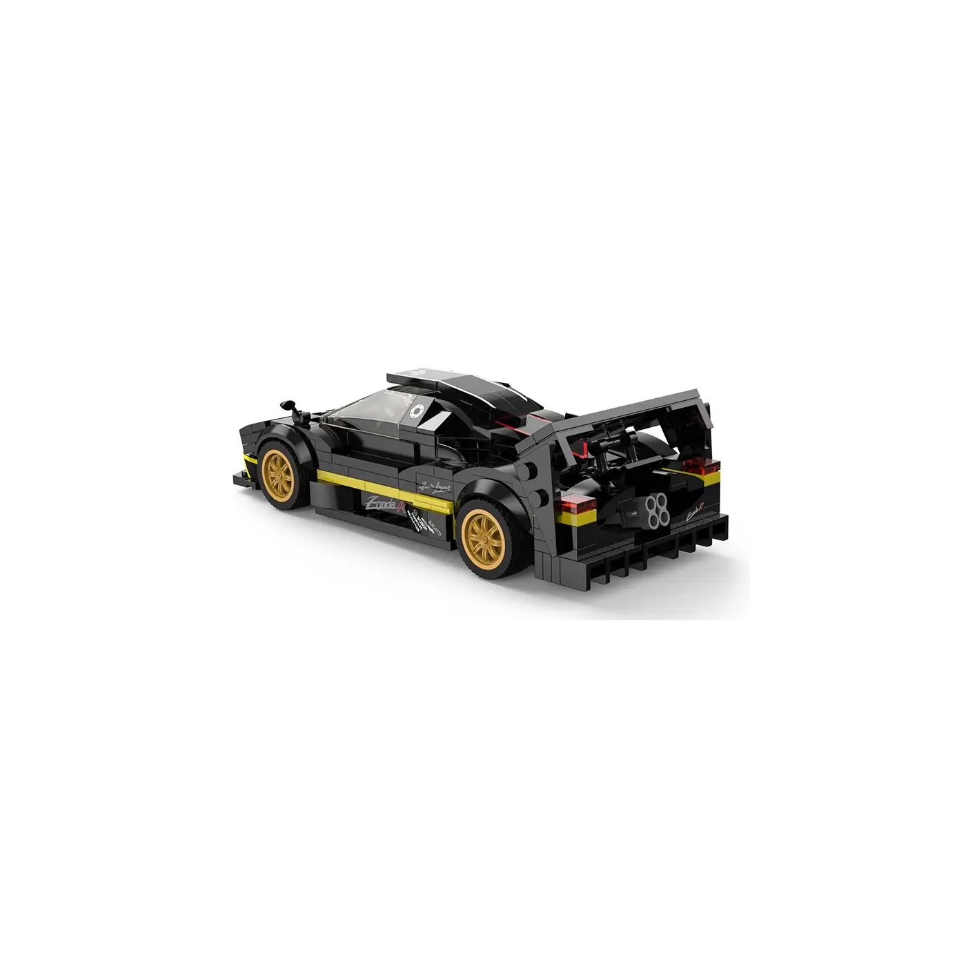 Auto 1:28 Pagani Zonda R Blocks Black RASTAR