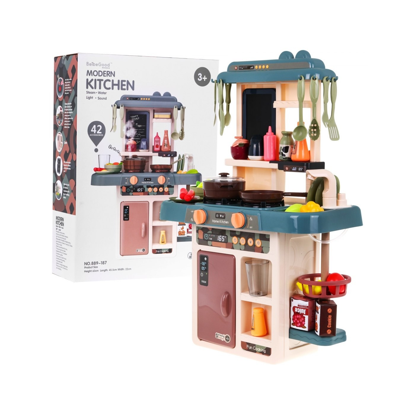 Kuchyňská kuchyňská baterie s vodou 42 prvků