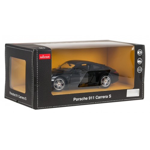 Kovové auto 1:24 Porsche 911 Black RASTAR