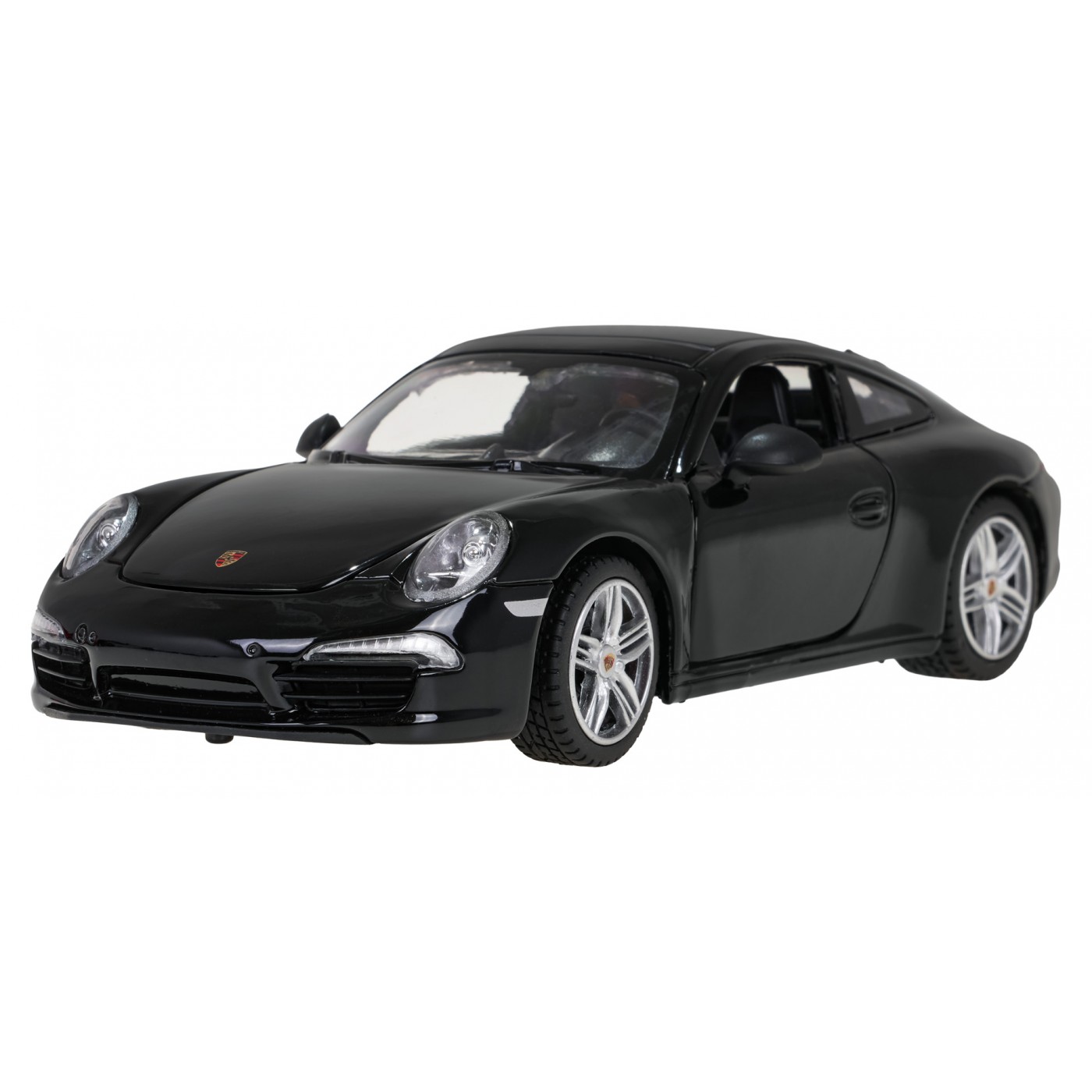 Kovové auto 1:24 Porsche 911 Black RASTAR
