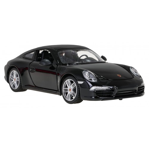 Kovové auto 1:24 Porsche 911 Black RASTAR