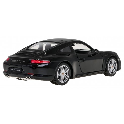 Kovové auto 1:24 Porsche 911 Black RASTAR