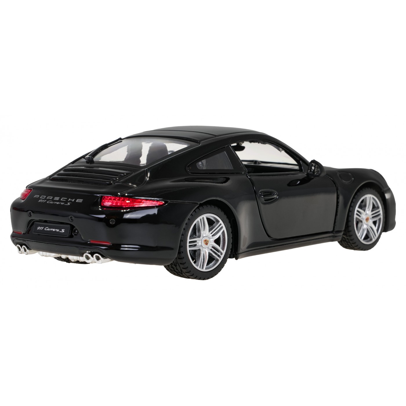 Kovové auto 1:24 Porsche 911 Black RASTAR