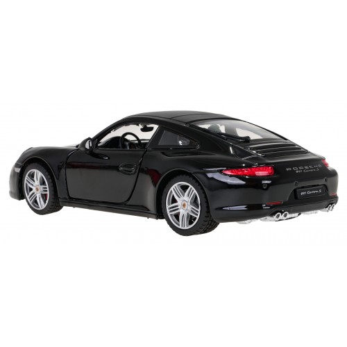 Kovové auto 1:24 Porsche 911 Black RASTAR