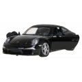 Kovové auto 1:24 Porsche 911 Black RASTAR