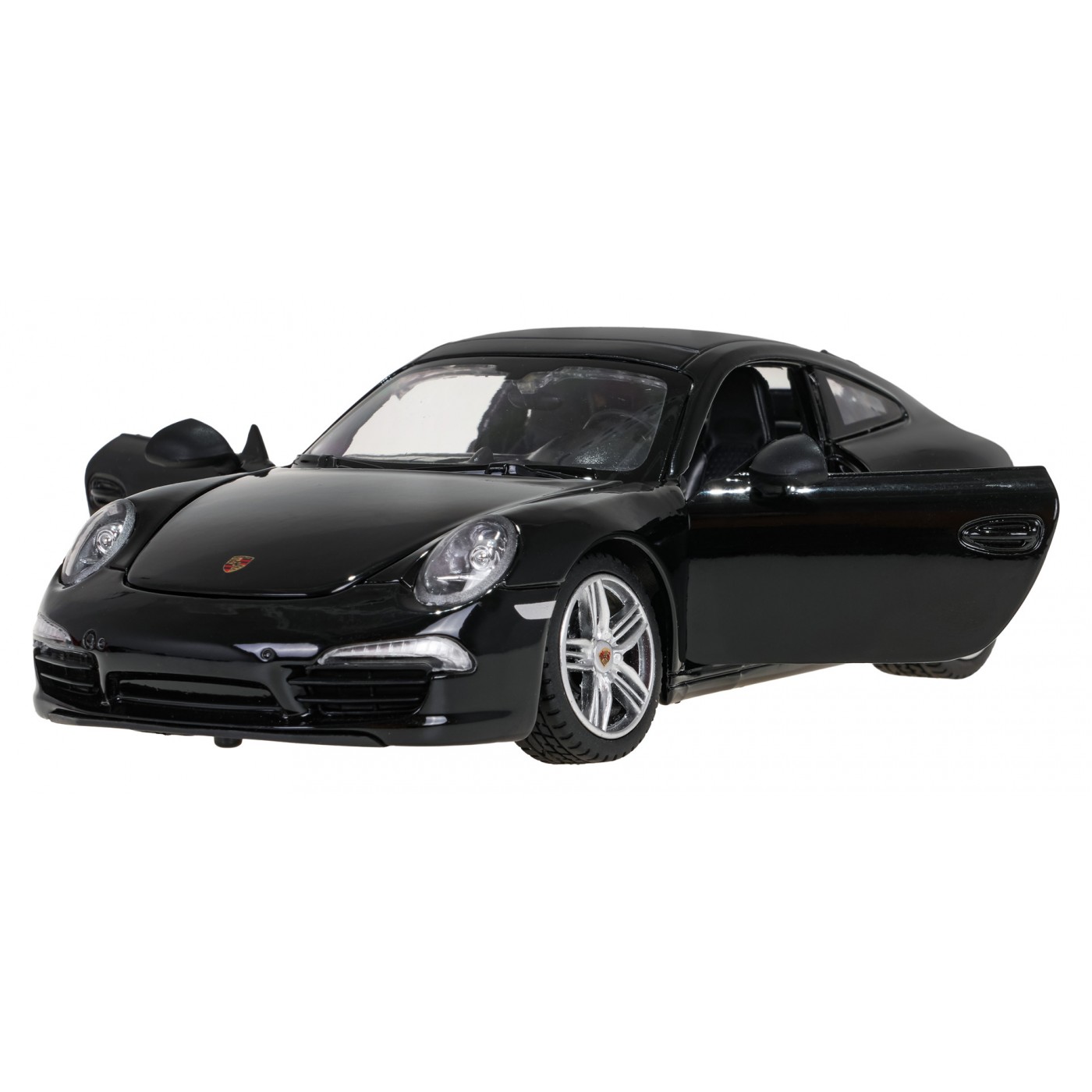 Kovové auto 1:24 Porsche 911 Black RASTAR
