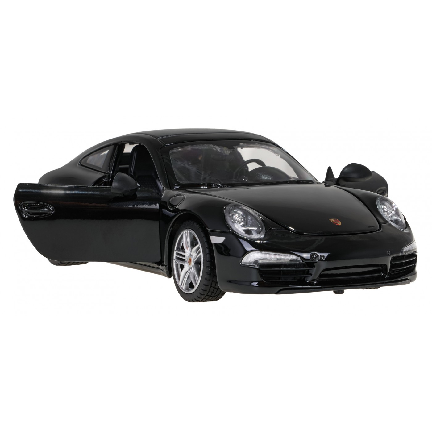 Kovové auto 1:24 Porsche 911 Black RASTAR