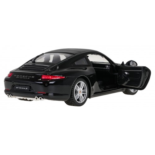Kovové auto 1:24 Porsche 911 Black RASTAR