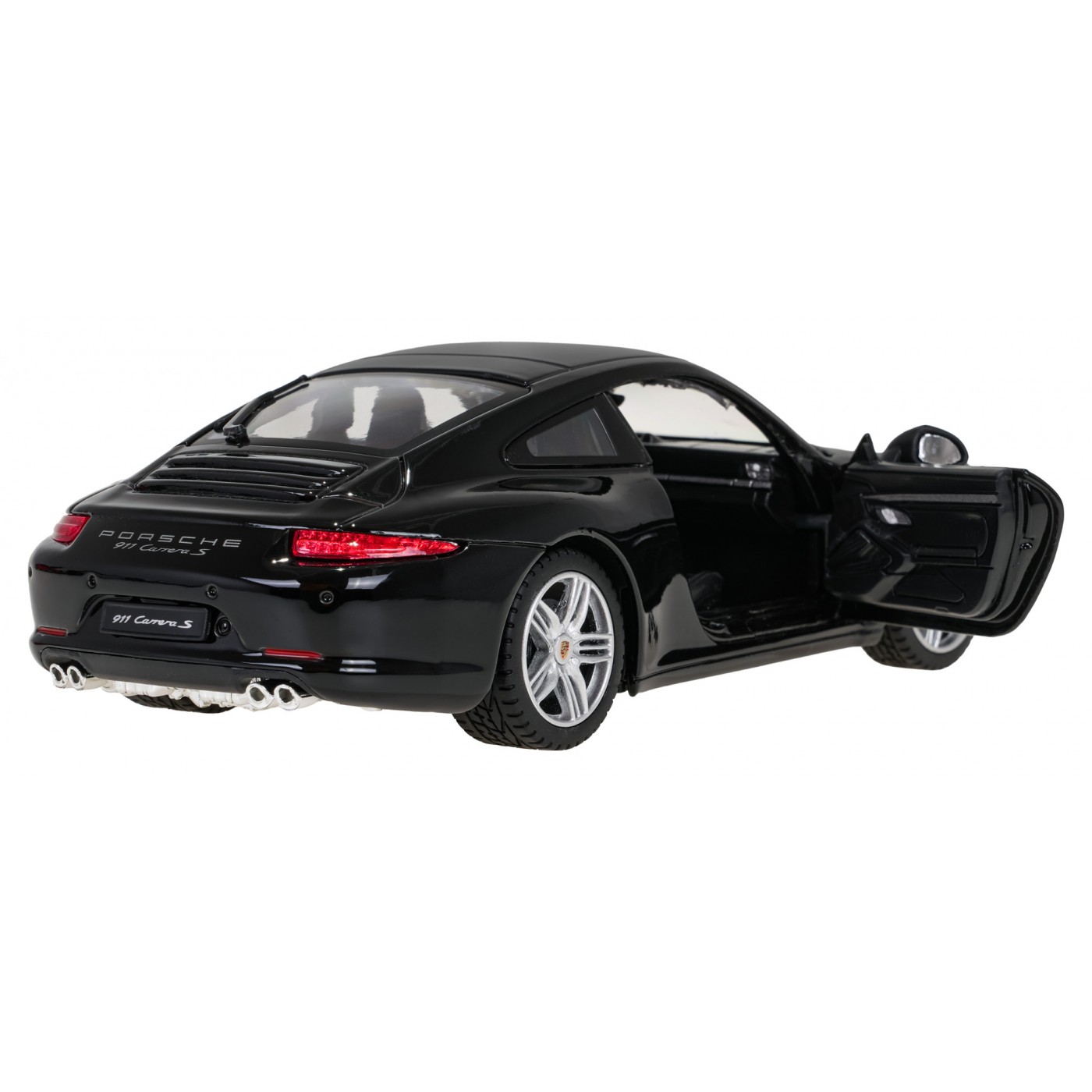 Kovové auto 1:24 Porsche 911 Black RASTAR