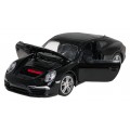 Kovové auto 1:24 Porsche 911 Black RASTAR