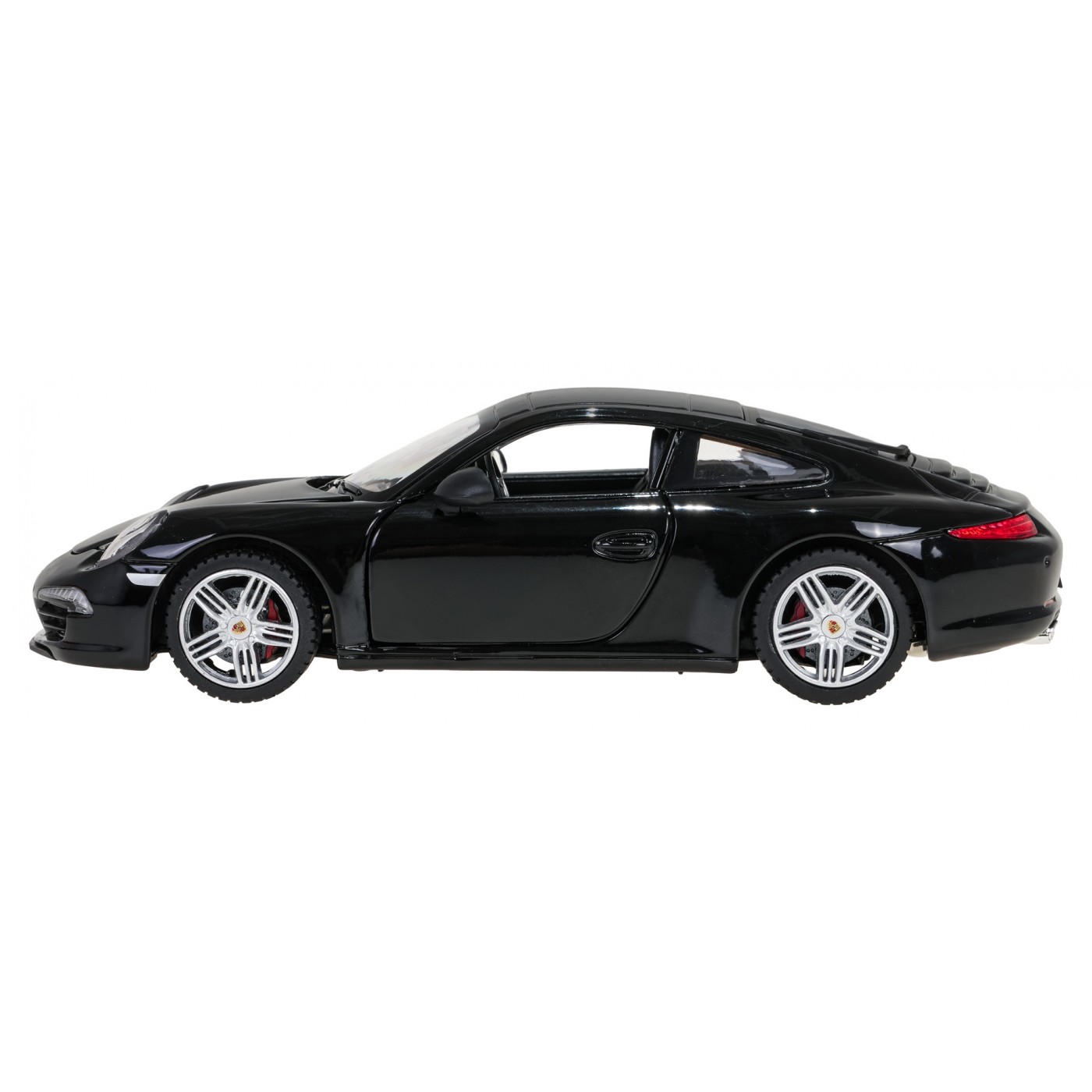 Kovové auto 1:24 Porsche 911 Black RASTAR