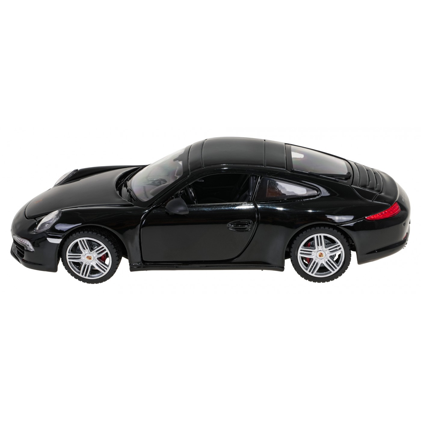 Kovové auto 1:24 Porsche 911 Black RASTAR