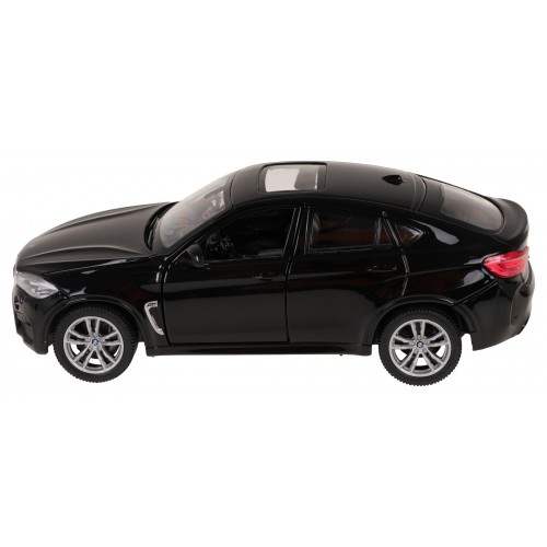 Kovové auto 1:24 BMW X6M Black RASTAR