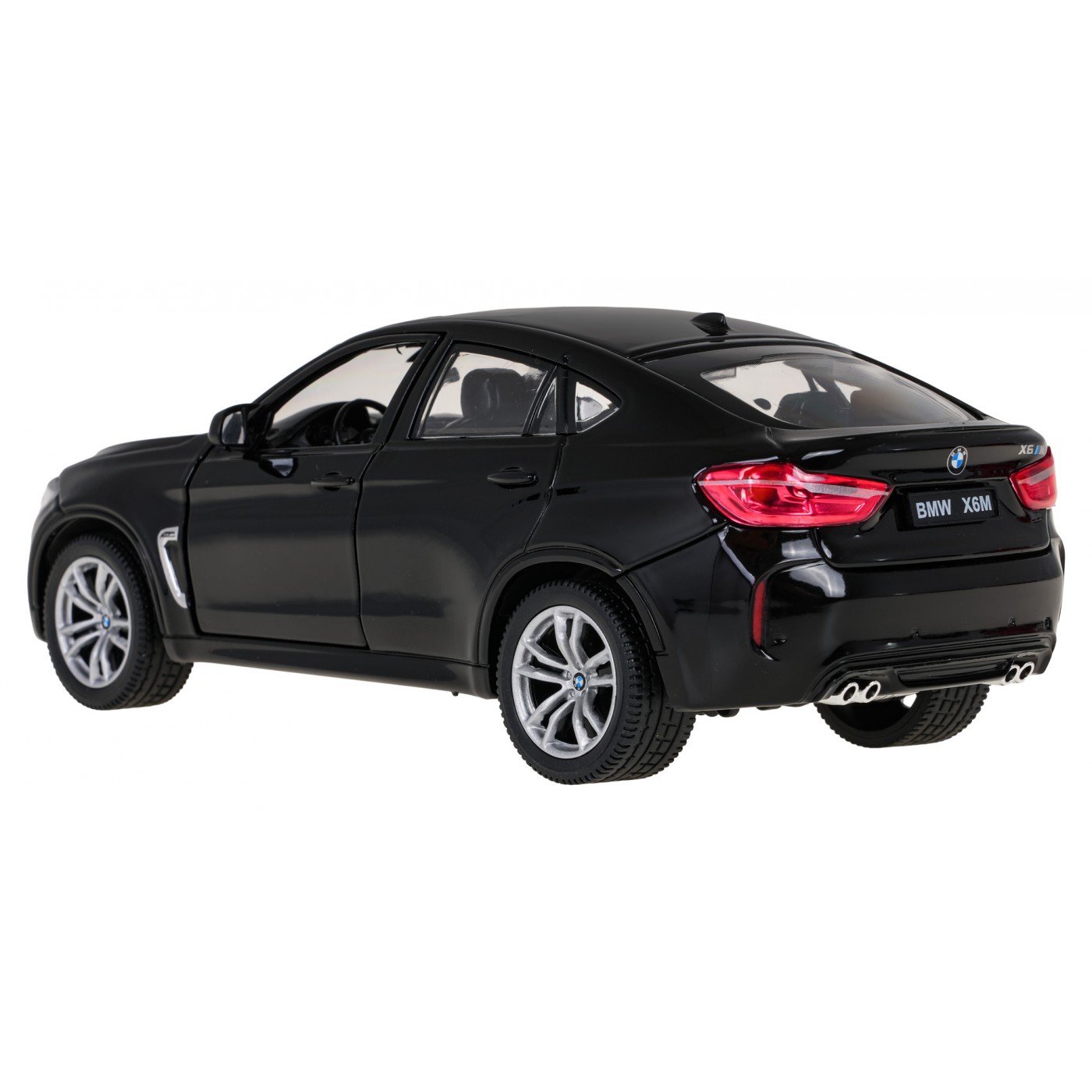 Kovové auto 1:24 BMW X6M Black RASTAR
