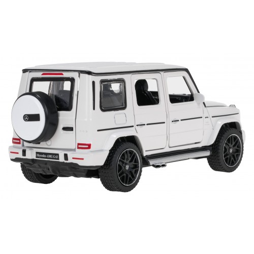 Kovové auto 1/32 Mercedes-Benz AMG G63 se zvukem White RASTAR