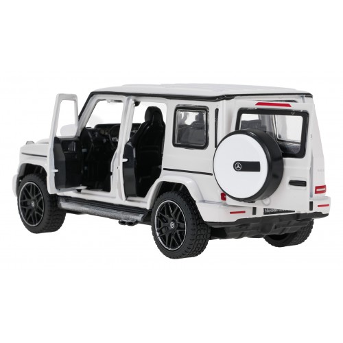 Kovové auto 1/32 Mercedes-Benz AMG G63 se zvukem White RASTAR