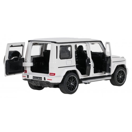 Kovové auto 1/32 Mercedes-Benz AMG G63 se zvukem White RASTAR