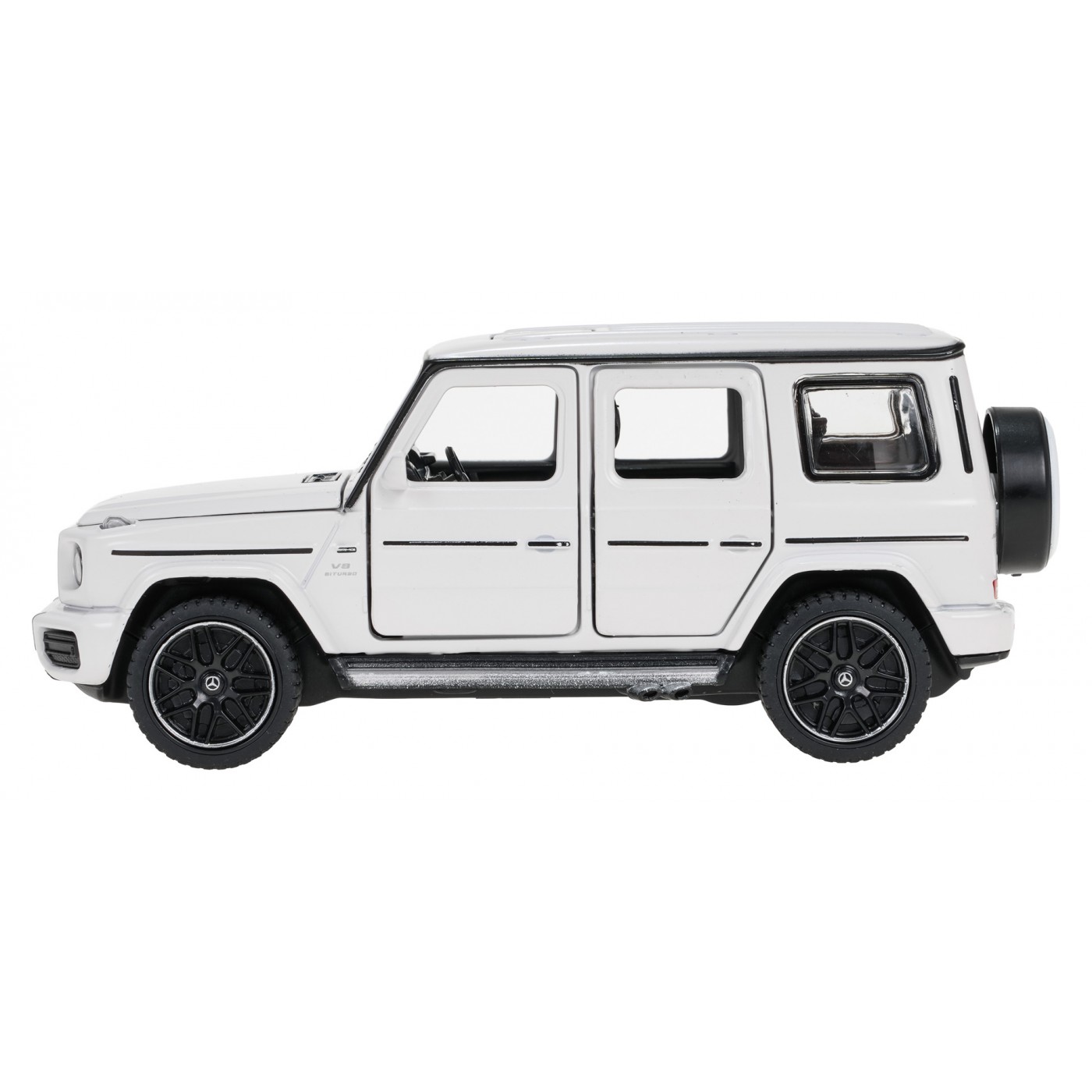 Kovové auto 1/32 Mercedes-Benz AMG G63 se zvukem White RASTAR