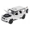 Kovové auto 1/32 Mercedes-Benz AMG G63 se zvukem White RASTAR