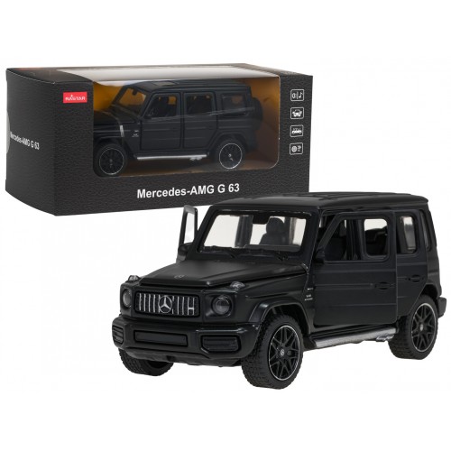 Kovové auto 1/32 Mercedes-Benz AMG G63 se zvukem Black RASTAR