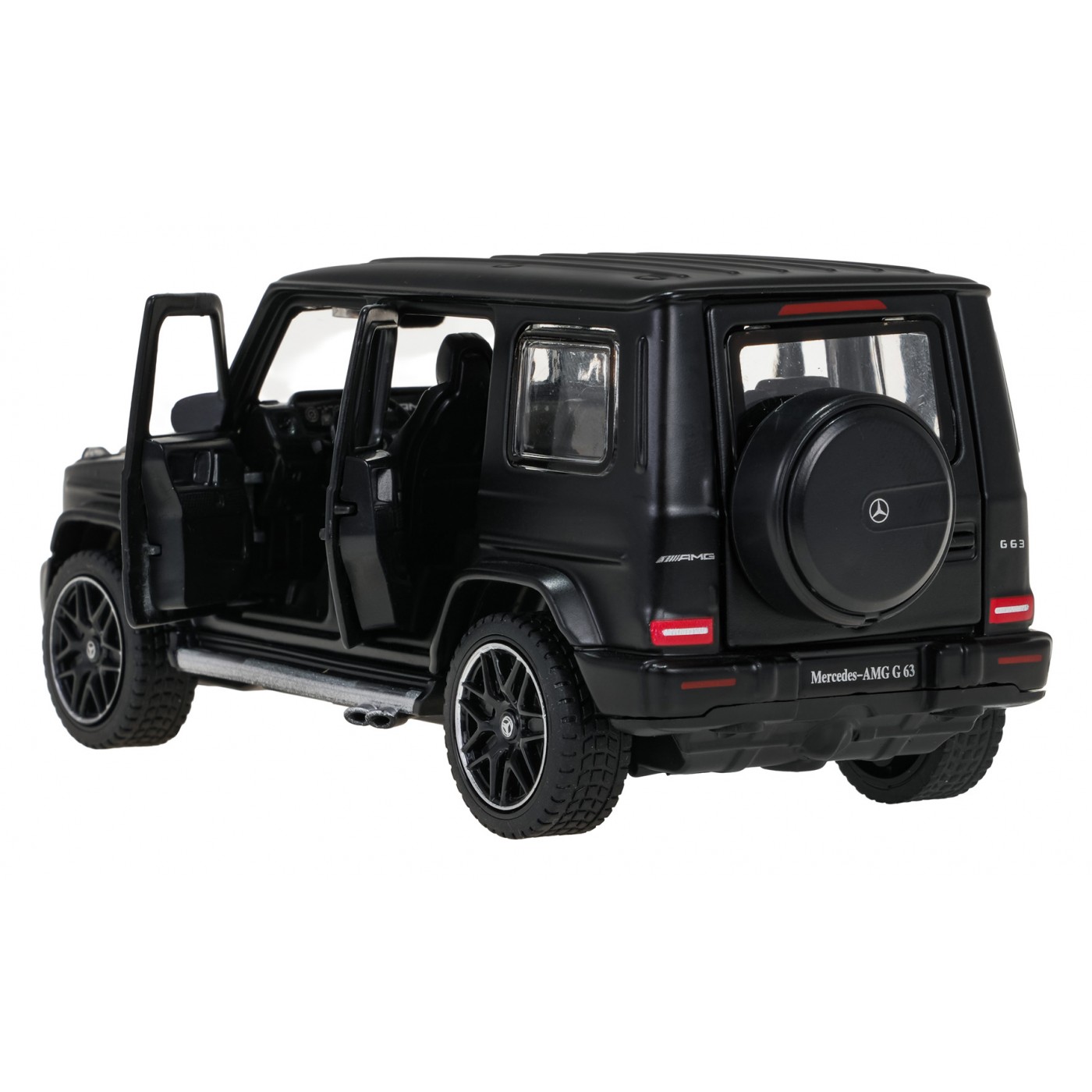 Kovové auto 1/32 Mercedes-Benz AMG G63 se zvukem Black RASTAR
