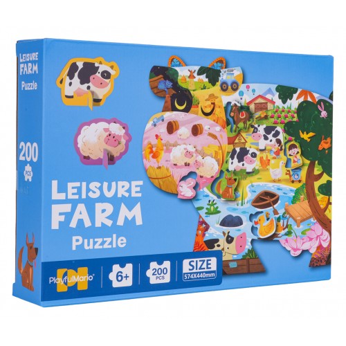 Sada puzzle 200ks. Hospodařit