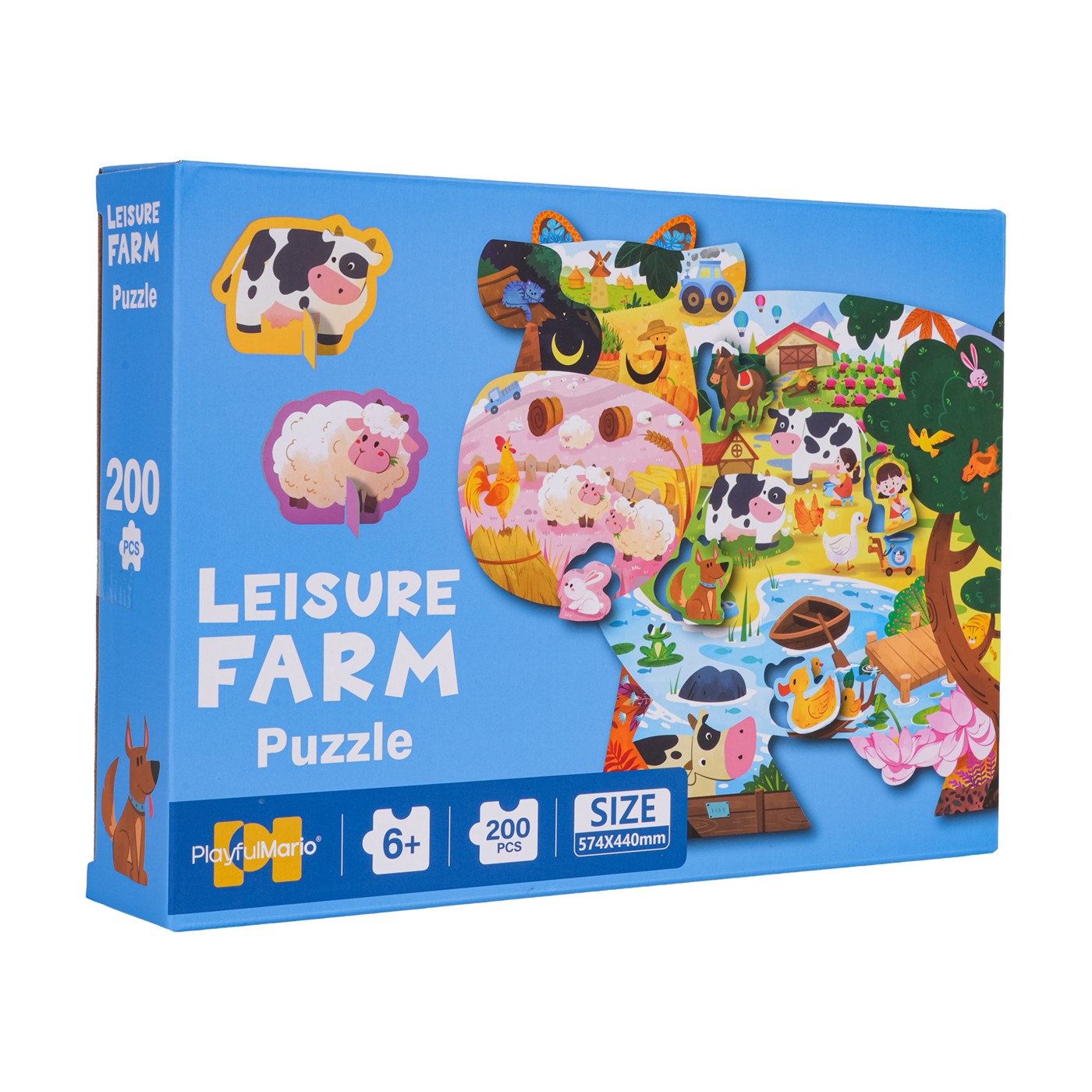 Sada puzzle 200ks. Hospodařit