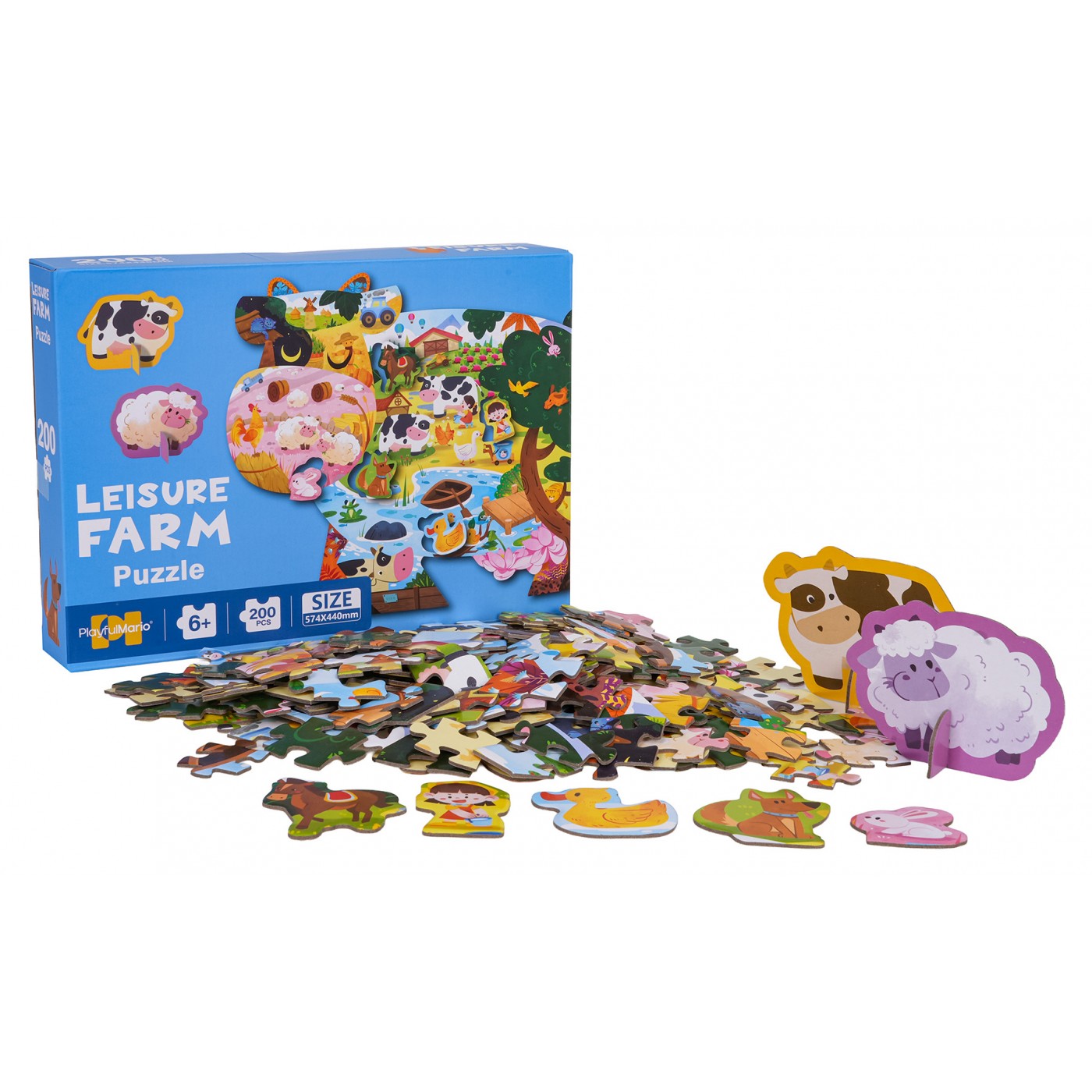 Sada puzzle 200ks. Hospodařit