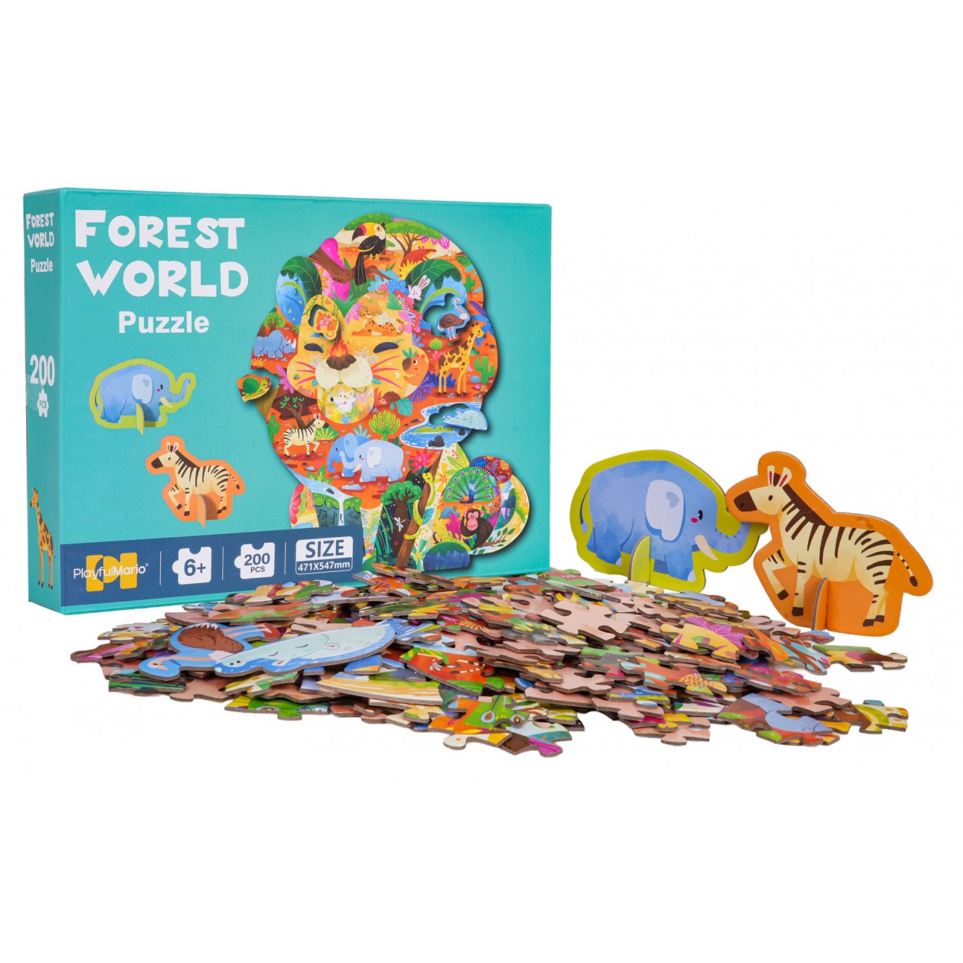 Sada puzzle 200ks. Safari
