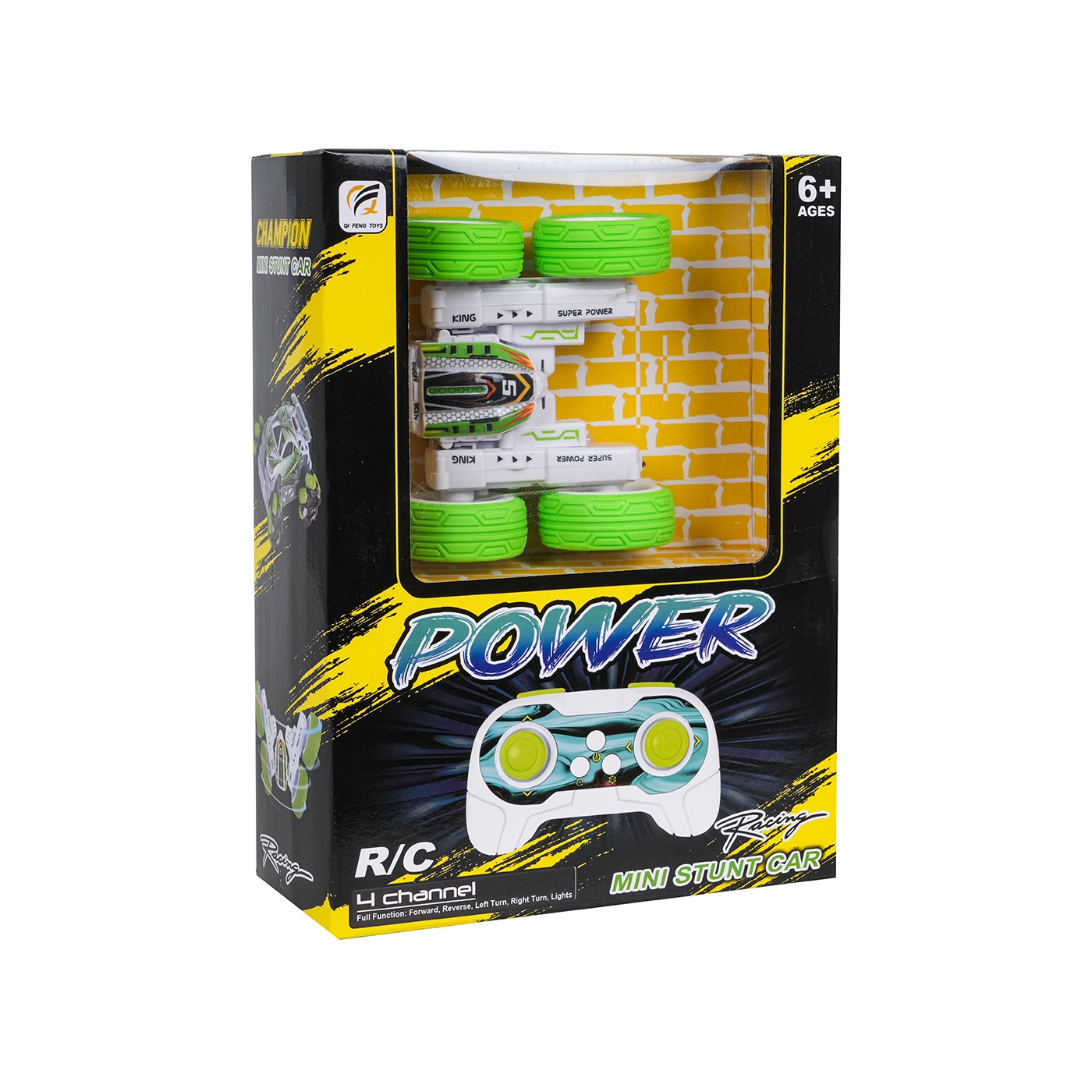 R/C POWER STUNT 1:32 Zelená
