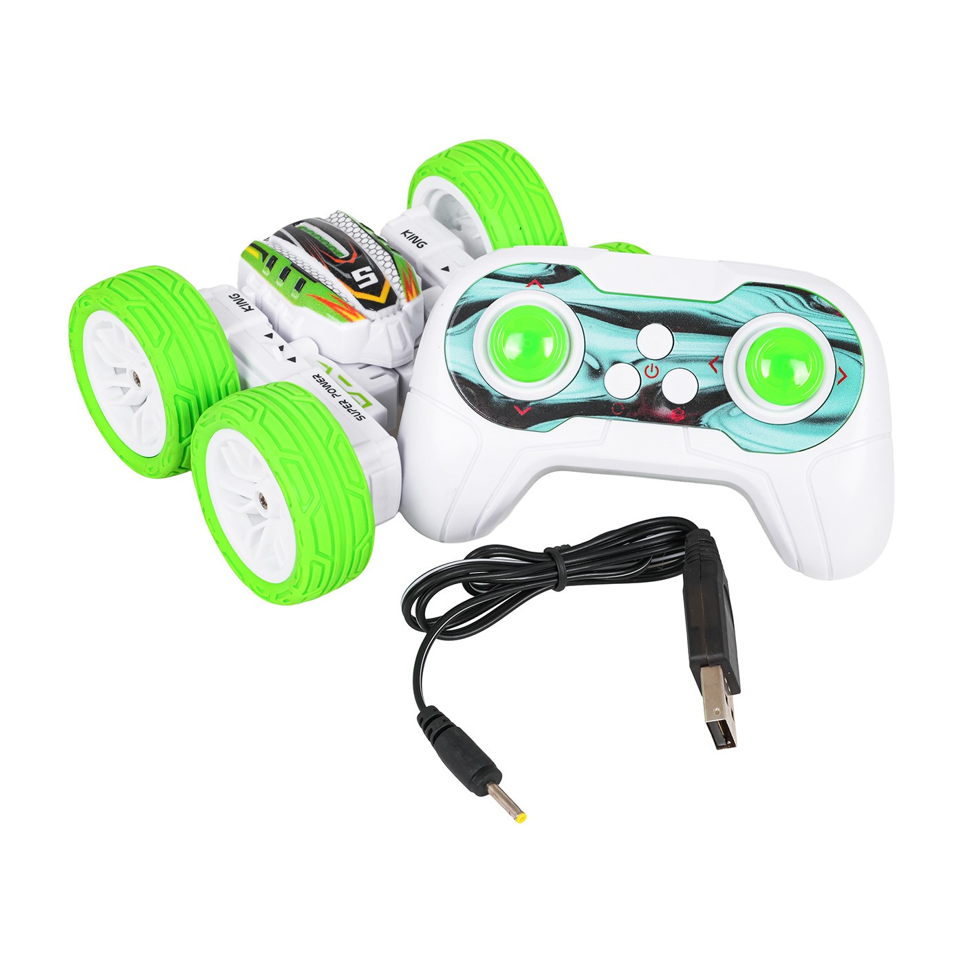 R/C POWER STUNT 1:32 Zelená