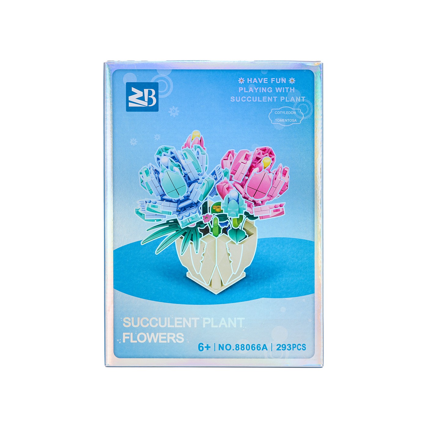 Sada květinových bloků 293 dílů.