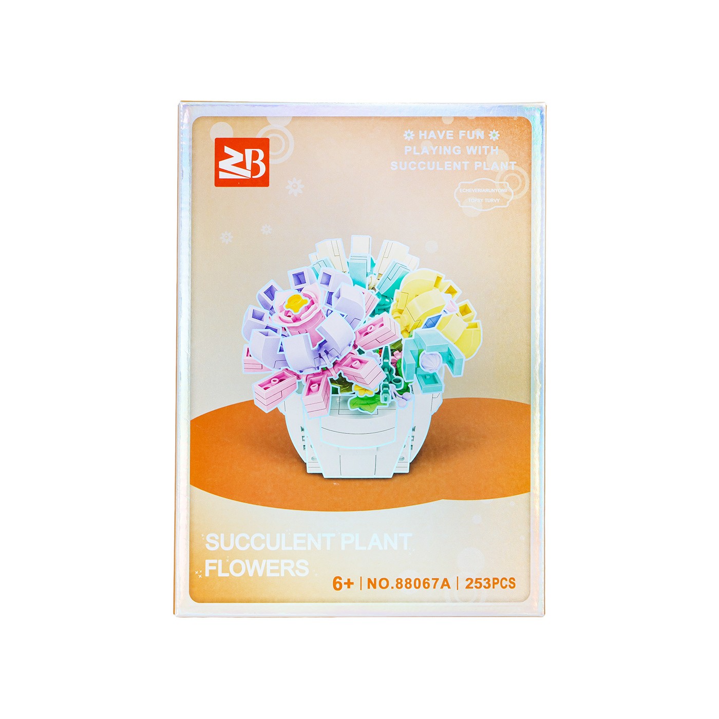Sada květinových bloků 253el.