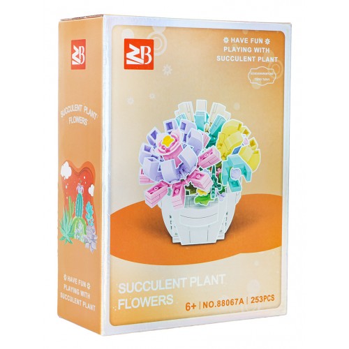 Sada květinových bloků 253el.