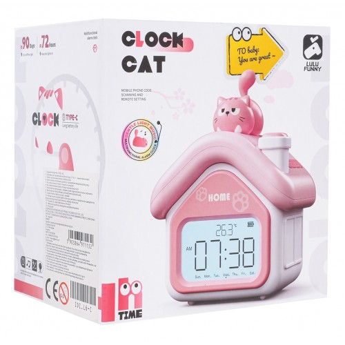 Budík Cat Watch