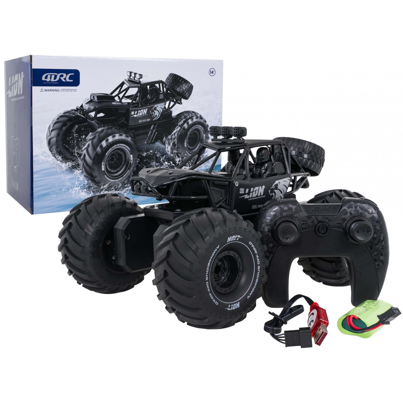 R/C Vozidlo LION Černá