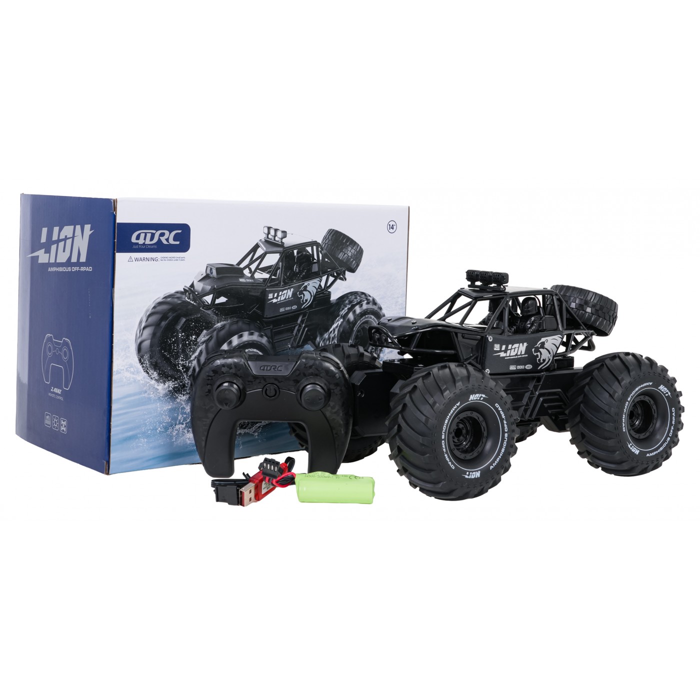 R/C Vozidlo LION Černá