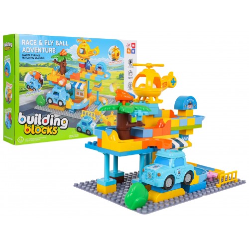 Policejní stanice Big Bricks Set 93 ks.