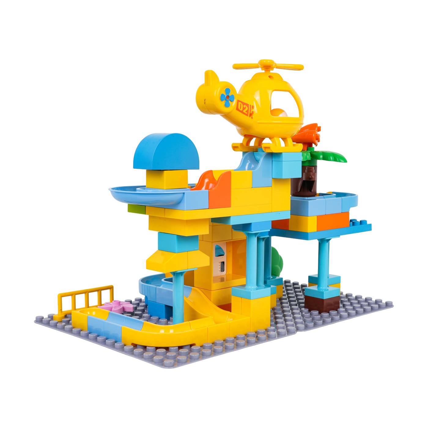 Policejní stanice Big Bricks Set 93 ks.