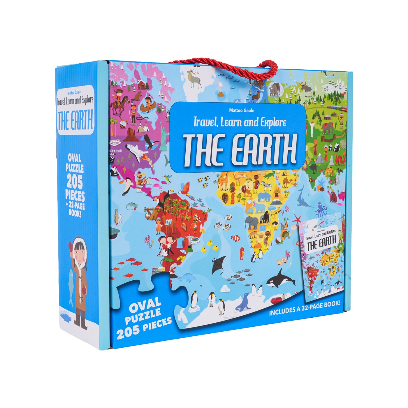 Puzzle Země 205ks.
