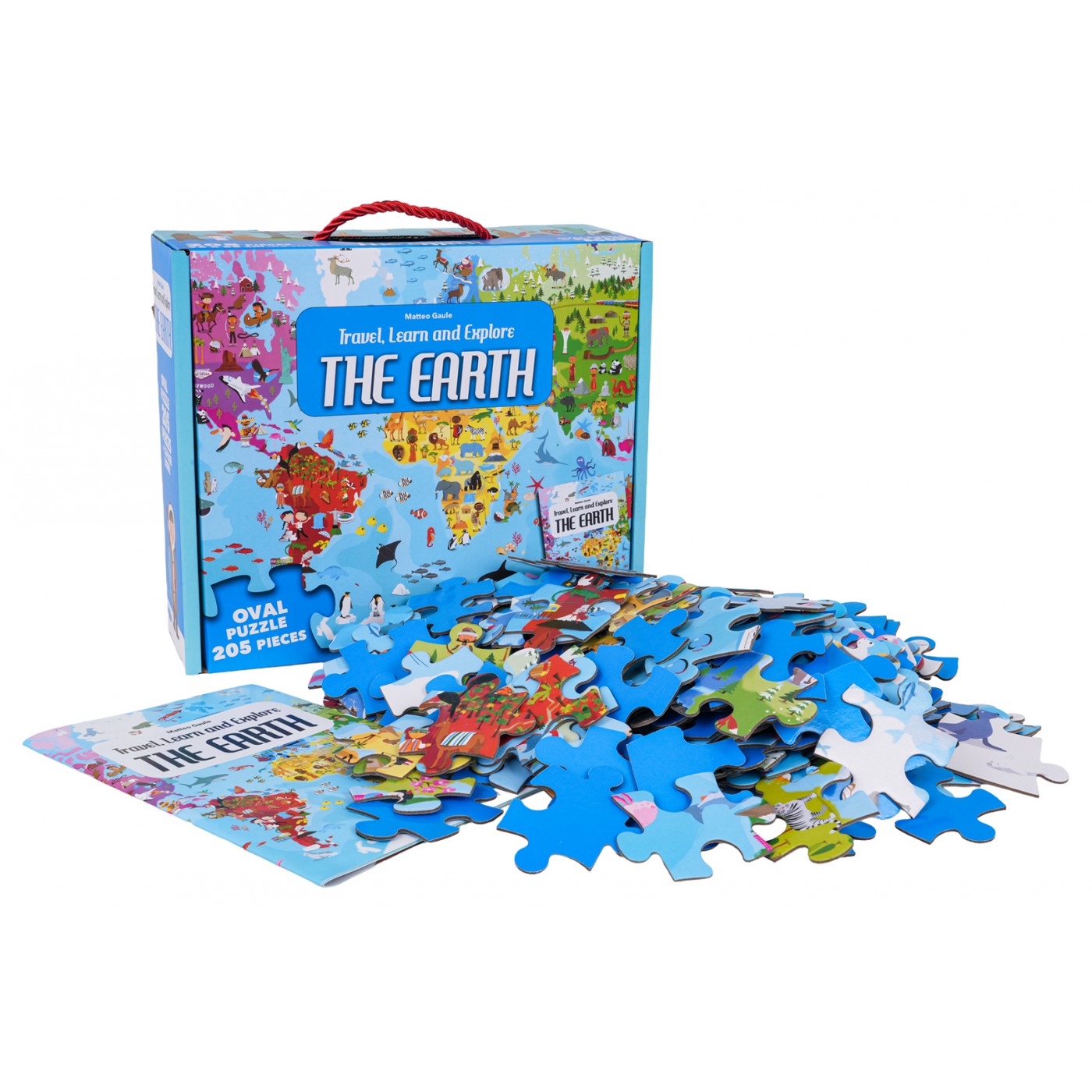Puzzle Země 205ks.