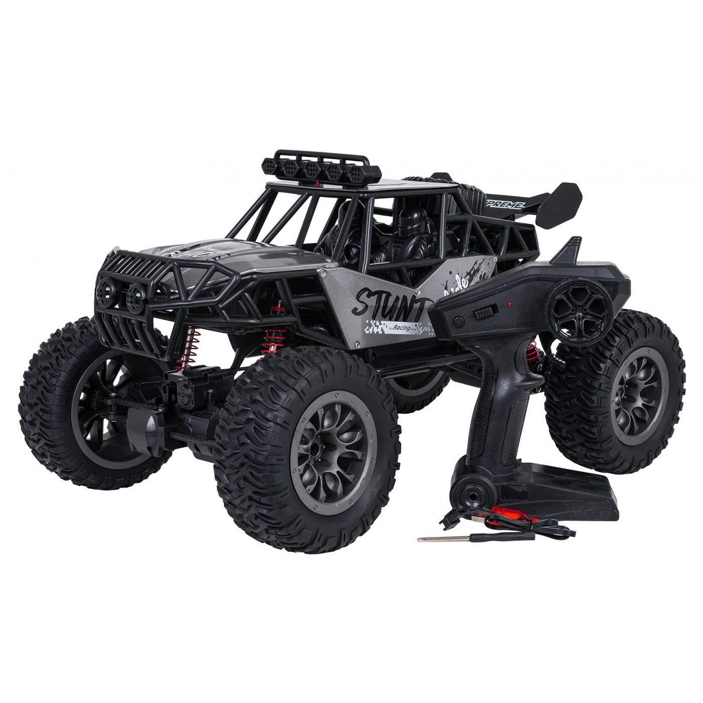 RC Crawler STUNT Racing Grey 1:8